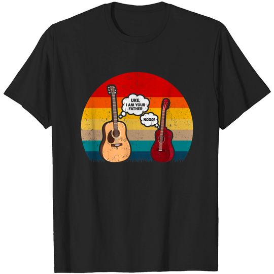 Discover Vintage Ukulele Guitar Music Uke I Am Your Father Premium T Shirt