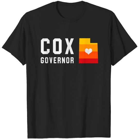 Discover Spencer Cox 2020 Utah Governor Campaign T Shirt