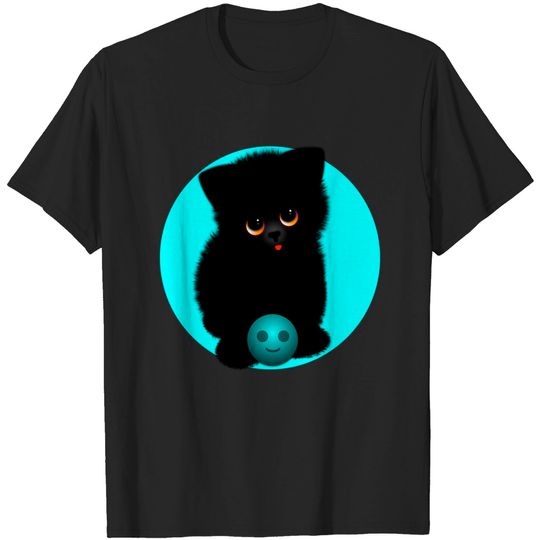 Discover Cat kit # 12. - Kitten Lover - T-Shirt