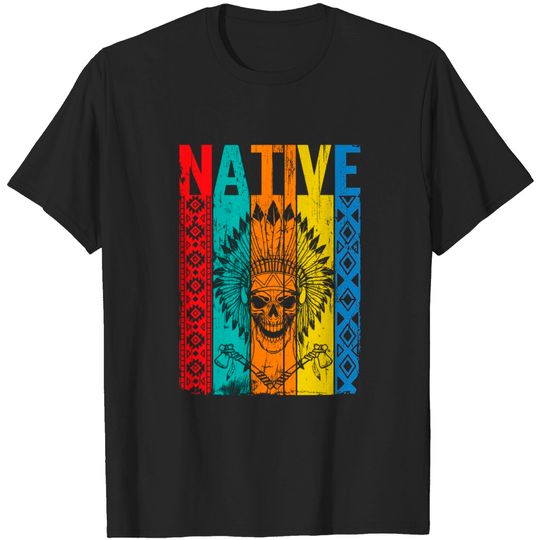 Discover Native American Day 2021 Indigenous People All Indian Land T-Shirt