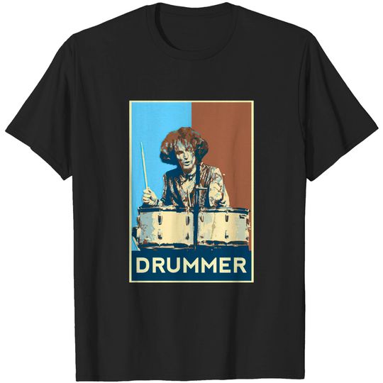 Discover Ginger Baker Drummer Design - Drummer - T-Shirt