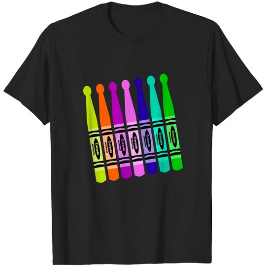 Discover Drumstick Crayons - Drums - T-Shirt