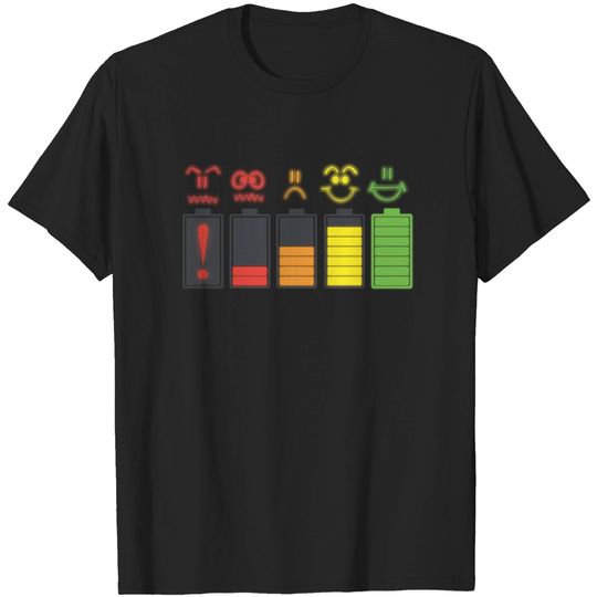 Discover mood battery - Mood Battery - T-Shirt