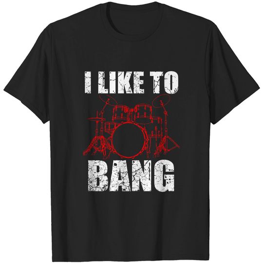 Discover Funny Drummer - Drums - T-Shirt