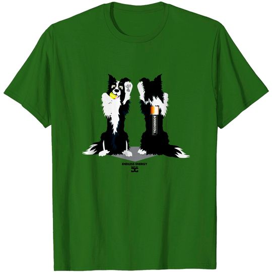 Discover Bordercoll - Endless Energy - Border Collie - T-Shirt
