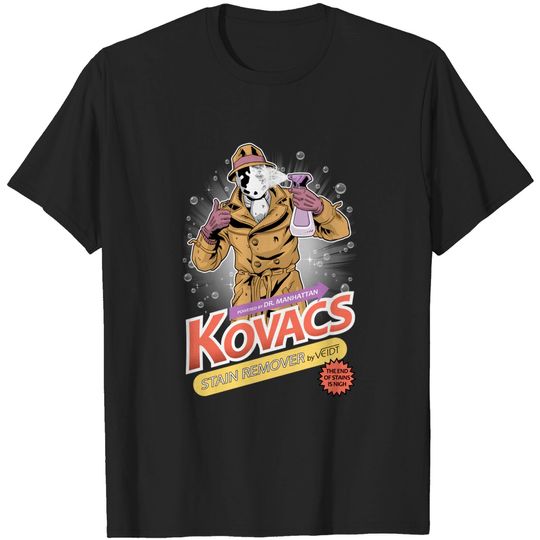 Discover Kovacs Stain Cleaner - Watchmen - T-Shirt