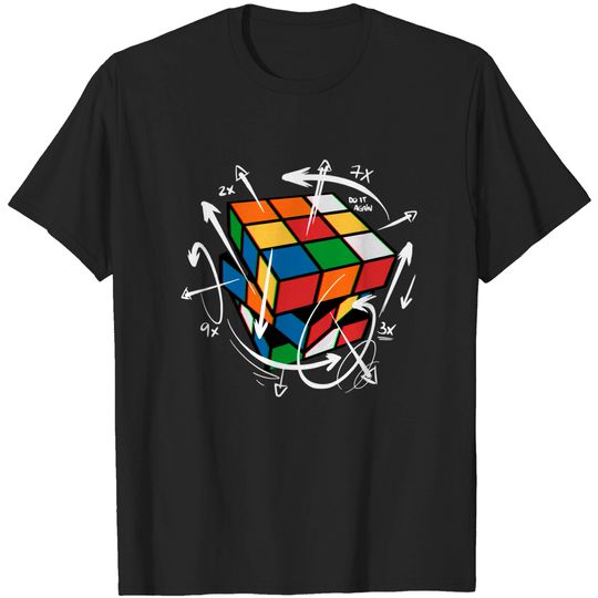 Discover The Cube's Formula - Rubiks Cube - T-Shirt