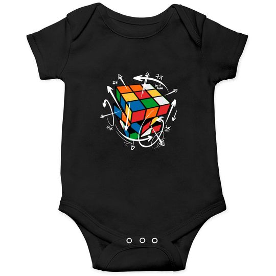 Discover The Cube's Formula - Rubiks Cube - Onesies