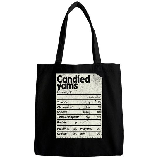 Discover Funny Candied Yams Nutrition Facts Bags