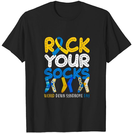 Discover Rock Your Socks For World T-Shirt