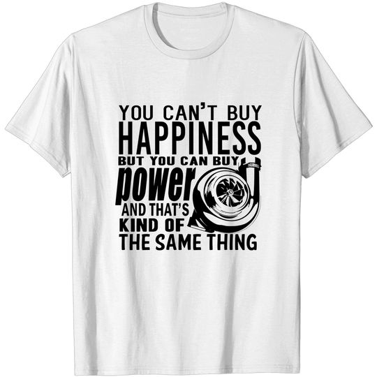 Discover Happiness is power - Jdm - T-Shirt