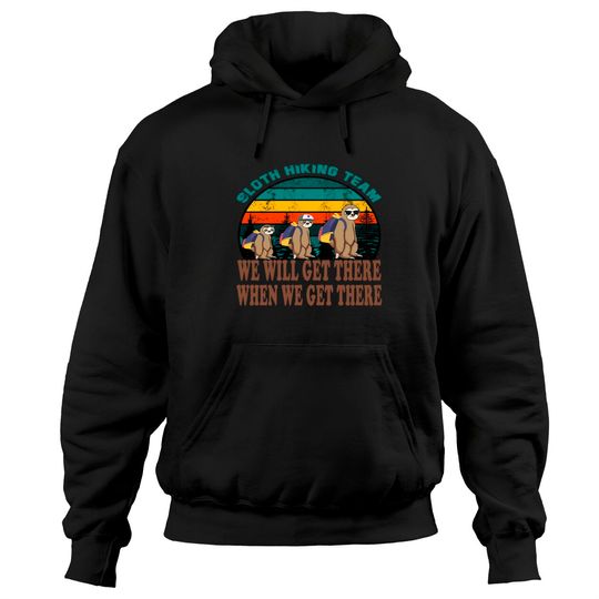 Discover Sloth Hiking Pullover Hoodie