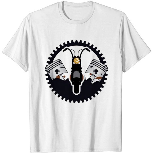 Discover Motorcycle Overdrive - Motorcycle - T-Shirt