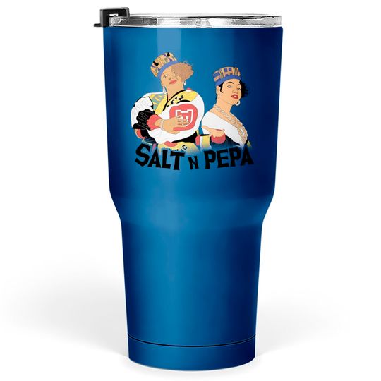 Discover 1985 Salt n Pepa simple art - Black - Tumblers 30 oz