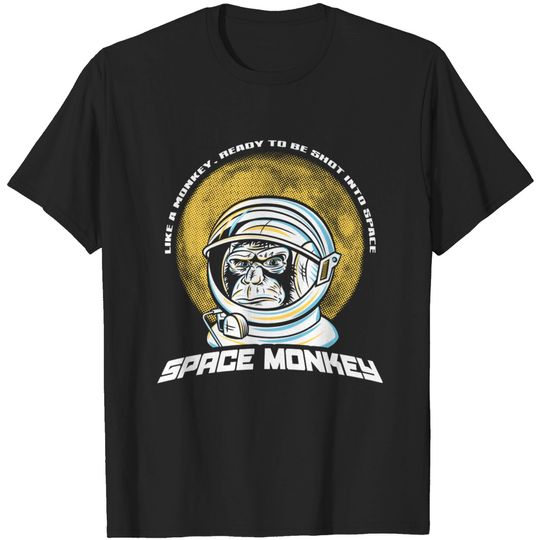 Discover Space Monkey - Fight Club - T-Shirt
