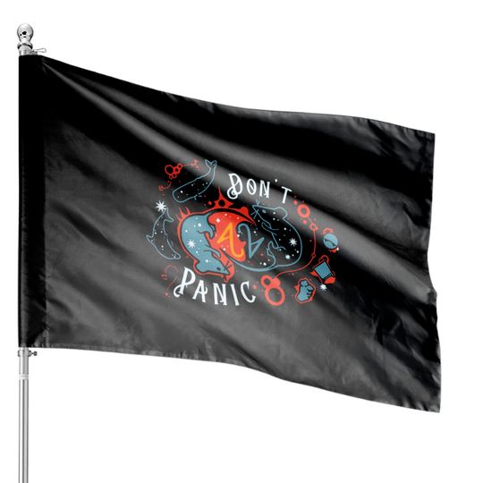 Discover Life, the Universe and Everything - Hitchhikers Guide To The Galaxy - House Flags