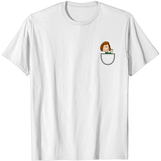 Discover Peppermint Patty In Pocket - Snoopy - T-Shirt