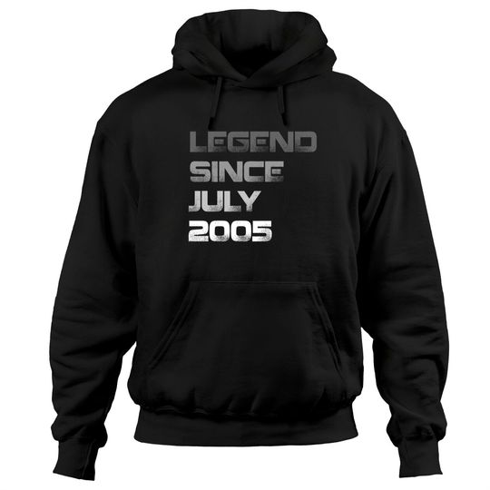 Discover Legend Since July 2005 Boy's 16th Birthday Party Gift Pullover Hoodie