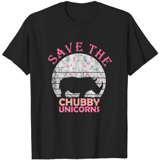 Discover Save The Chubby Unicorns T-Shirt