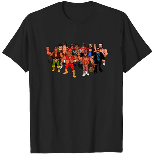 Discover hasbrorumble - Wwf Hasbro - T-Shirt