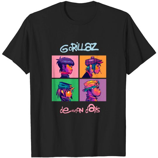 Discover Gorillaz - Gorillaz - T-Shirt