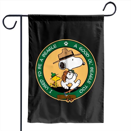 Discover Beagle Scouts Wood Badge - Wood Badge - Garden Flags