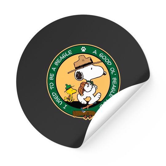 Discover Beagle Scouts Wood Badge - Wood Badge - Stickers