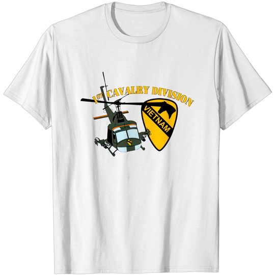 Discover 1st Cavalry Division - Vietnam - 1st Cavalry Division - T-Shirt