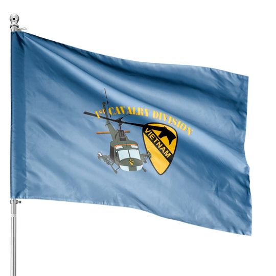Discover 1st Cavalry Division - Vietnam - 1st Cavalry Division - House Flags