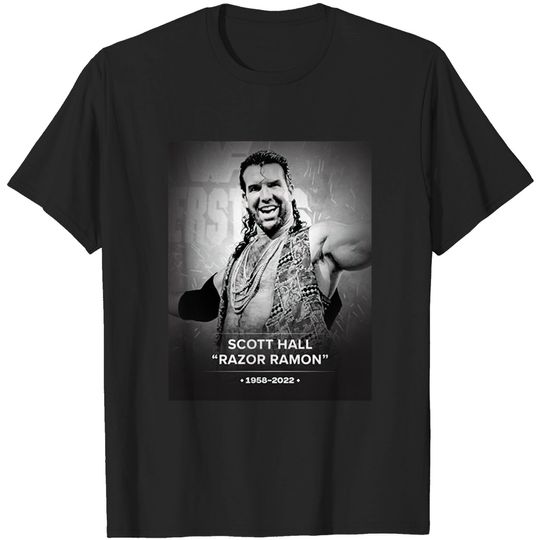 Discover RIP Scott Hall Razor Ramon Memories Men T Shirt