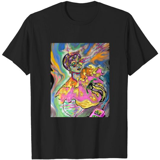 Discover Trippy Dream - Cyberpunk - T-Shirt