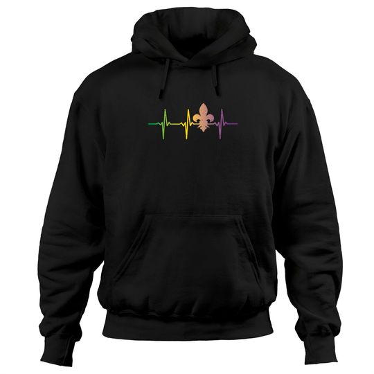 Discover Heartbeat Dice Hoodie