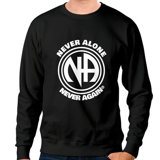 Discover Narcotics Anonymous Logo Symbol 12 Step Recovery NA AA Sweatshirt