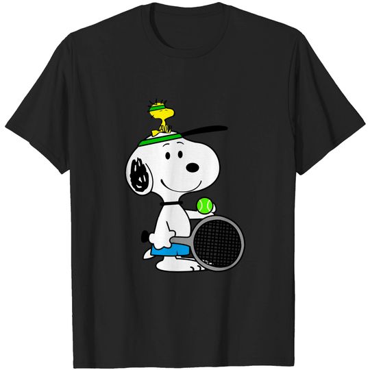 Discover Snoopy Tennis Time - Snoopy Fan - T-Shirt