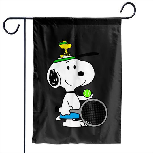 Discover Snoopy Tennis Time - Snoopy Fan - Garden Flags