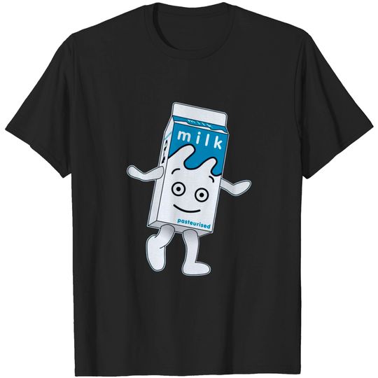Discover Coffee And TV Milk Carton - Coffee And Tv Milk Carton - T-Shirt