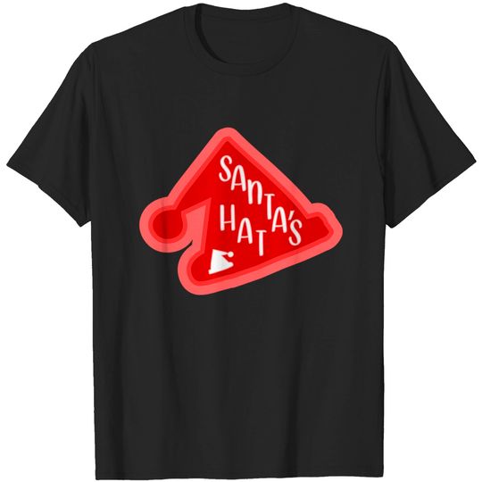 Discover Santa's Hat - Red Santa Hat - T-Shirt