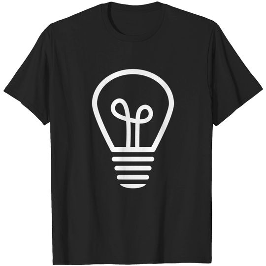 Discover Light Bulb - Light Bulb - T-Shirt