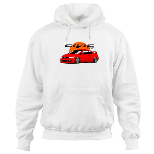 Discover Civic SI red candy - Civic - Hoodies