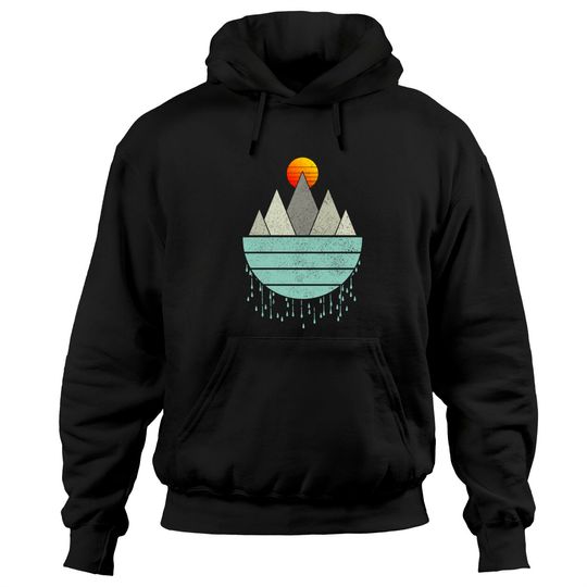 Discover Vintage Mountains Hiking Camping Rock Climbing Camper Gift Pullover Hoodie