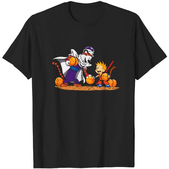 Discover DBZ Friends - Calvin And Hobbes - T-Shirt