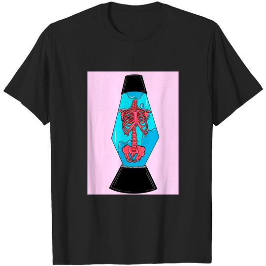 Discover Rib Cage Lava Lamp - Spooky Season - T-Shirt