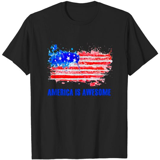 Discover America is Awesome - America Is Great - T-Shirt