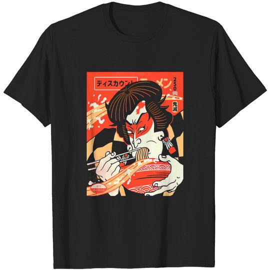 Discover Discount Noodle Gang: Slayer Tanji - Udon Noodles - T-Shirt