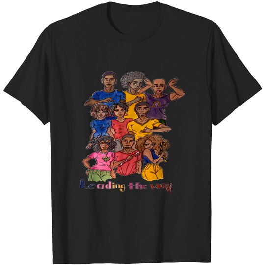 Discover Leading The Way - Divine 9 - Divine 9 - T-Shirt