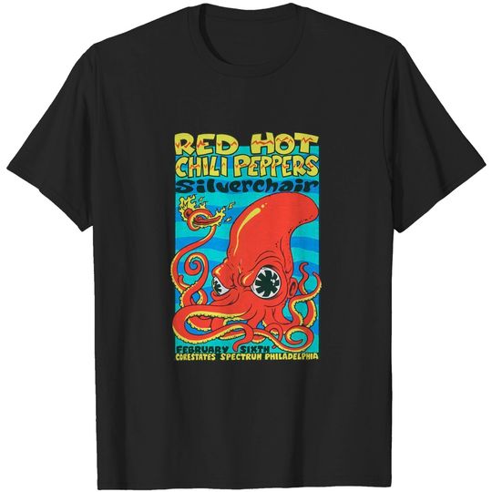 Discover Red Hot Chili Peppers Tour Tee