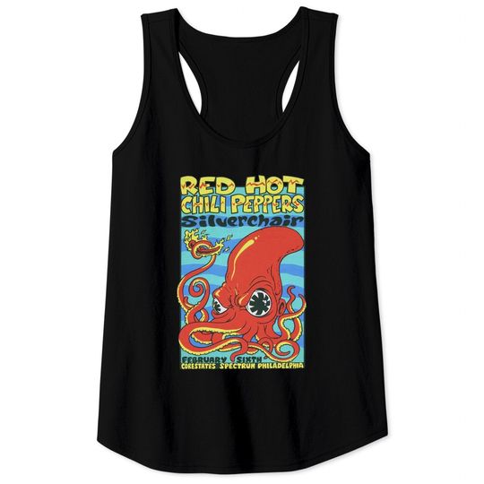 Discover Red Hot Chili Peppers Tour Tank Tops