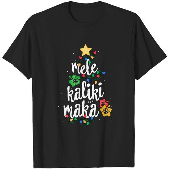 Discover Mele Kalikimaka Shirt For Women Hawaiian Hawaii Christmas T-Shirt