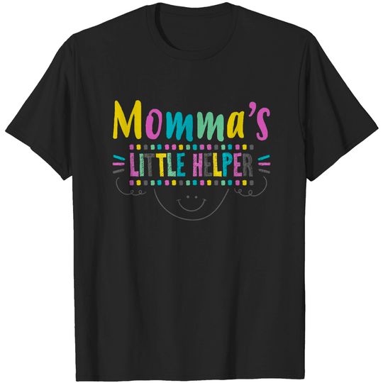 Discover Momma's Little Helper - Little Helper - T-Shirt