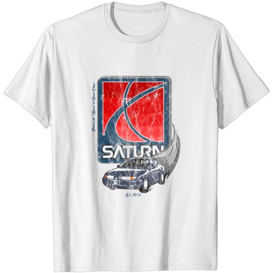 Discover Saturn Motors Vintage Tee - Saturn - T-Shirt